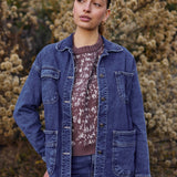 Chaleco Brisea rayón taupé