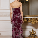 Vestido Lune burdeo