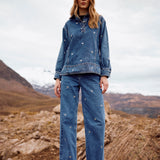 Blue Jeans Silene bordado