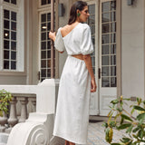 Vestido Agua Dulce Iggu en Lino
