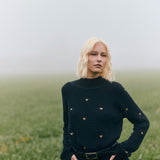 Sweater Colmena negro