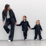 Mini Chaqueta Louisa negro bordado