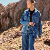 Chaqueta Louisa blue