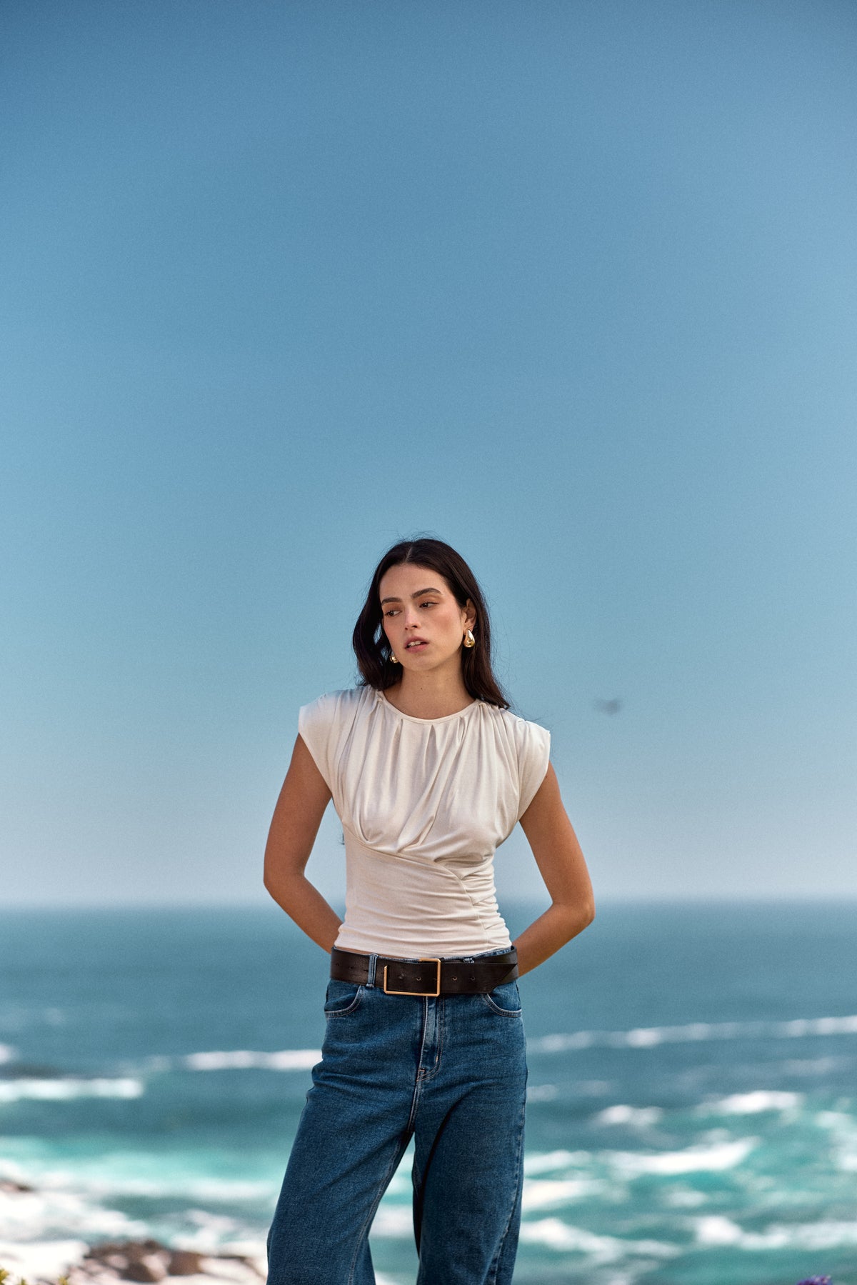 Polera Lior blanco