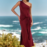 Vestido Luma burdeo
