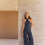 Pantalón Voile azul