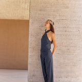 Pantalón Voile azul