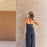 Pantalón Voile azul