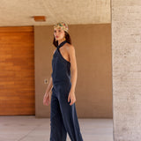 Pantalón Voile azul
