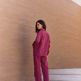 Jeans Silene burdeo