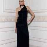 Vestido Minuit brilli negro