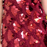 Vestido Bijou burdeo