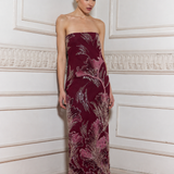 Vestido Lune burdeo